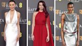 BAFTA Awards 2024 Red Carpet Was the Year of Plunging Necklines, Statement Reds, Metallics and More Fashion Trends