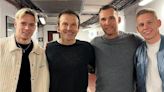 Ukrainian footballers in England, Shevchenko, Mudryk and Zinchenko, visited Okean Elzy concert in London