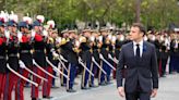 Macron lidera el homenaje al final de la IIGM en Europa