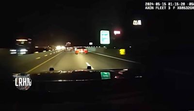 Cop Wrecks Out Trying To Catch C6 Corvette