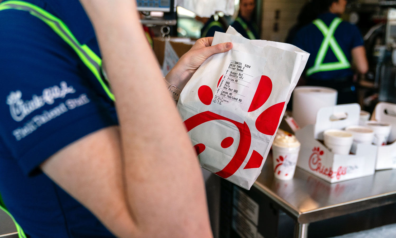 Black man expresses ‘disgust’ over receiving Chick-fil-A receipt with ‘Monkeys’ as his name