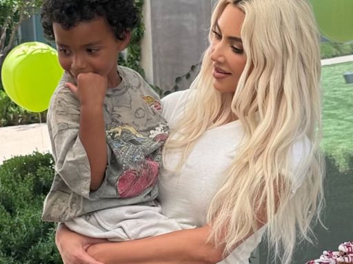 Kim Kardashian and Kanye West’s Youngest Son Psalm Celebrates 5th Birthday With Ghostbusters Party - E! Online