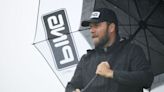 Shane Lowry's playing partner seen smoking cigarette during Open third round