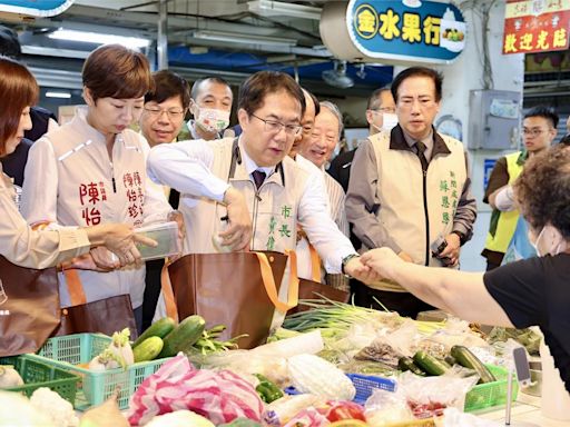 台南市長黃偉哲推市場減塑！提供購物袋租借和抽獎活動