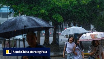 Hong Kong Observatory cancels amber rainstorm warning 1 hour after being raised