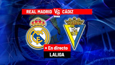 Real Madrid - Cádiz en directo | LaLiga EA Sports hoy en vivo | Marca