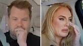 James Corden y Adele, entre lágrimas, confesiones íntimas y una canción de despedida