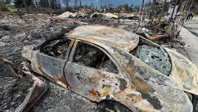 Canadian national park's largest fire in a century destroys third of town