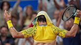 Djokovic wants an Olympics rule change after routing opponent who hadn’t played singles in 2 years