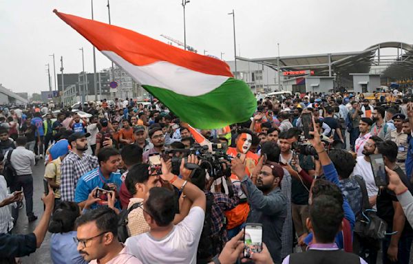 Jubilant Indian cricketers return home after winning the Twenty20 World Cup