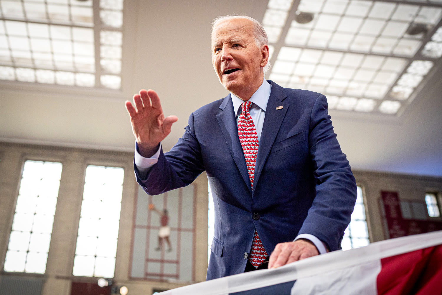 Biden is taking on a new political adversary: The polls