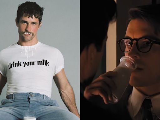 Loewe & Jonathan Bailey remind us to be good boys & drink some milk