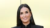 Demi Moore Handled Her Wardrobe Malfunction Like a Pro in a Daring Sheer Dress at Paris Fashion Week