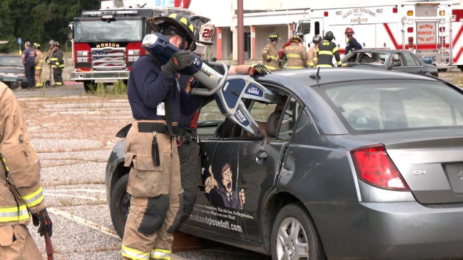 Local fire departments train to improve emergency response skills