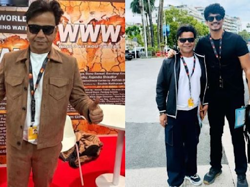 Cannes 2024: Rajpal Yadav Steps Onto The Film Festival Stage With His 'Kaam Chalu Hai' Film