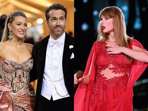 Taylor Swift subtly let slip she's the godmother of Ryan Reynolds and Blake Lively's kids while praising the new 'Deadpool' movie