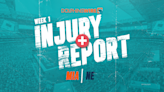 Dolphins injury report: 11 players listed ahead of Patriots game