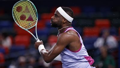 Frances Tiafoe apologises for swearing at umpire in furious rant after loss in Shanghai