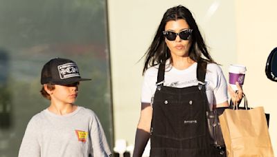 Kourtney Kardashian takes son Reign Disick on a pottery painting date