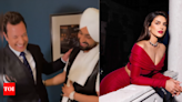 Diljit Dosanjh teaches Punjabi to Jimmy Fallon; Priyanka Chopra comments 'It’s the Oye for me' | - Times of India