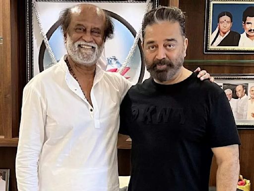 Rajinikanth gives thumbs-up to Kamal Haasan's 'Indian 2', talks about 'Vettaiyan'