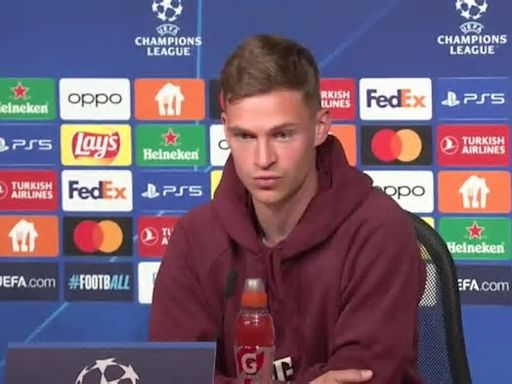 Rueda de prensa de Joshua Kimmich antes del encuentro ante el Real Madrid