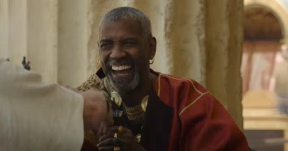 Denzel Washington Portrays Wealthy Arms Dealer in Ridley Scott's 'Gladiator II' | Watch Official Trailer | EURweb