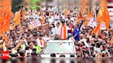 Manoj Jarange demands consequences for police assault during Maratha quota agitation | Aurangabad News - Times of India