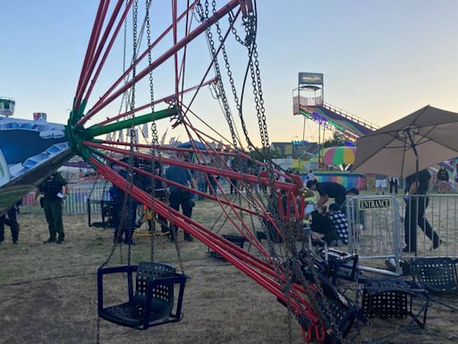 Six injured when Oak Harbor carnival ride tips over