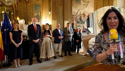 Así hemos vivido la recepción de los Reyes de España a los delegación olímpica española en París