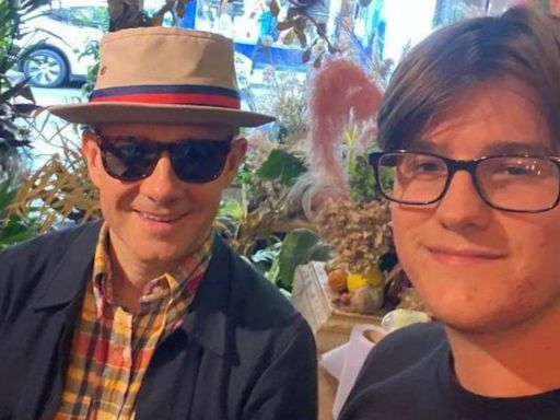 Martin Freeman shocks Bath locals during cafe and flower shop visit