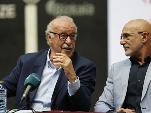 Del Bosque responde con sorna a Lehmann: "Igual te acaban despidiendo"