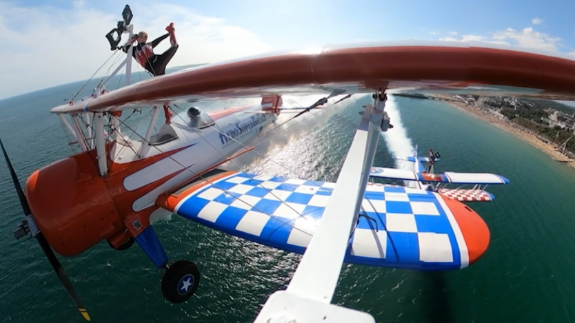 Wing-walkers hope for dry day for Portrush air show