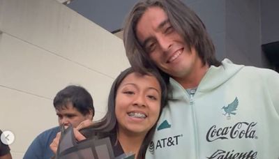 Una joven de 16 años cumplió el sueño de conocer a su ídolo, Carlos Acevedo, el arquero de la selección mexicana