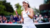 Lily Miyazaki races past Tamara Korpatsch to earn first Wimbledon win