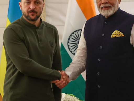 PM Modi meets Ukrainian President Zelenskyy; reaffirms India's support for 'peaceful' resolution of conflict