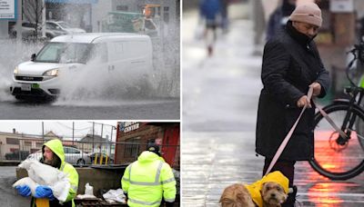 Saturday’s torrential downpour may cause flooding and travel delays for NYC