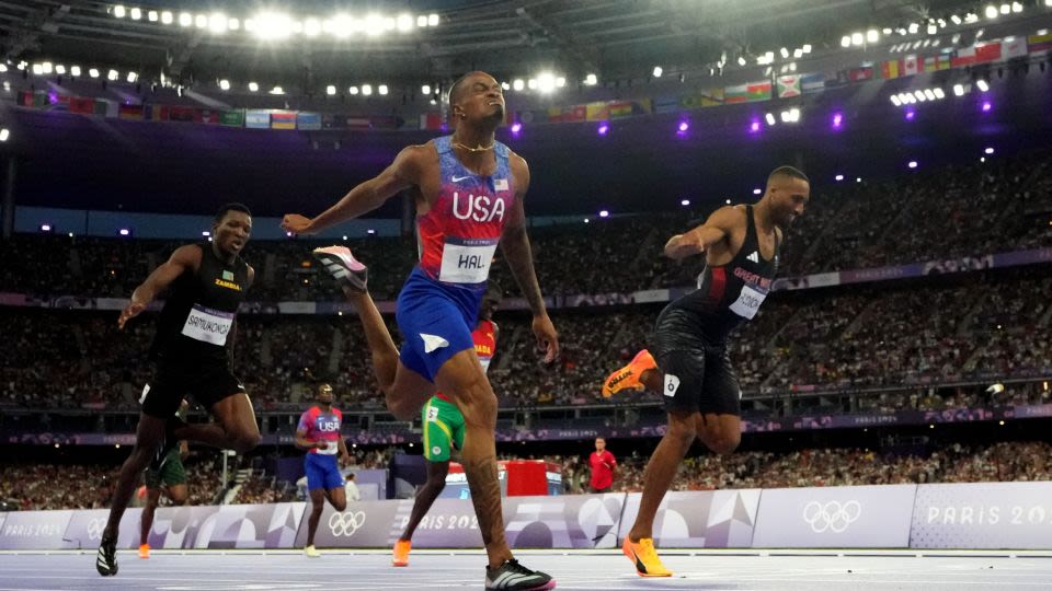 Quincy Hall’s incredible charge and 4 other takeaways from a dramatic night of track and field at the Olympics