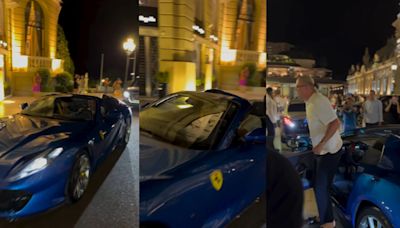 Erling Haaland Spotted Driving His Ferrari 812 GTS in Monaco