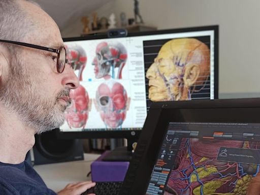 El escultor digital valenciano Rafa Zabala crea prototipos para uso médico