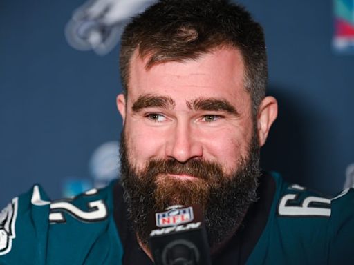 Jason Kelce Gets Emotional on Podcast Talking to Travis About Taylor Swift