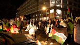 Protesters block traffic near LAX to demand Gaza Strip cease-fire