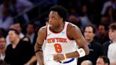 Knicks’ OG Anunoby progresses to ‘light work on the court’ in hamstring rehab