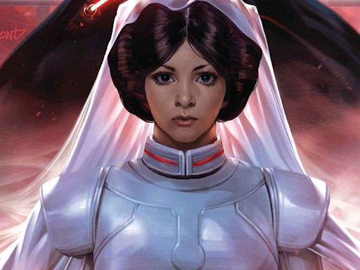 No, Leia isn't getting married - she's joining the dark side with a "startling" father-daughter team-up in Star Wars: Darth Vader #50