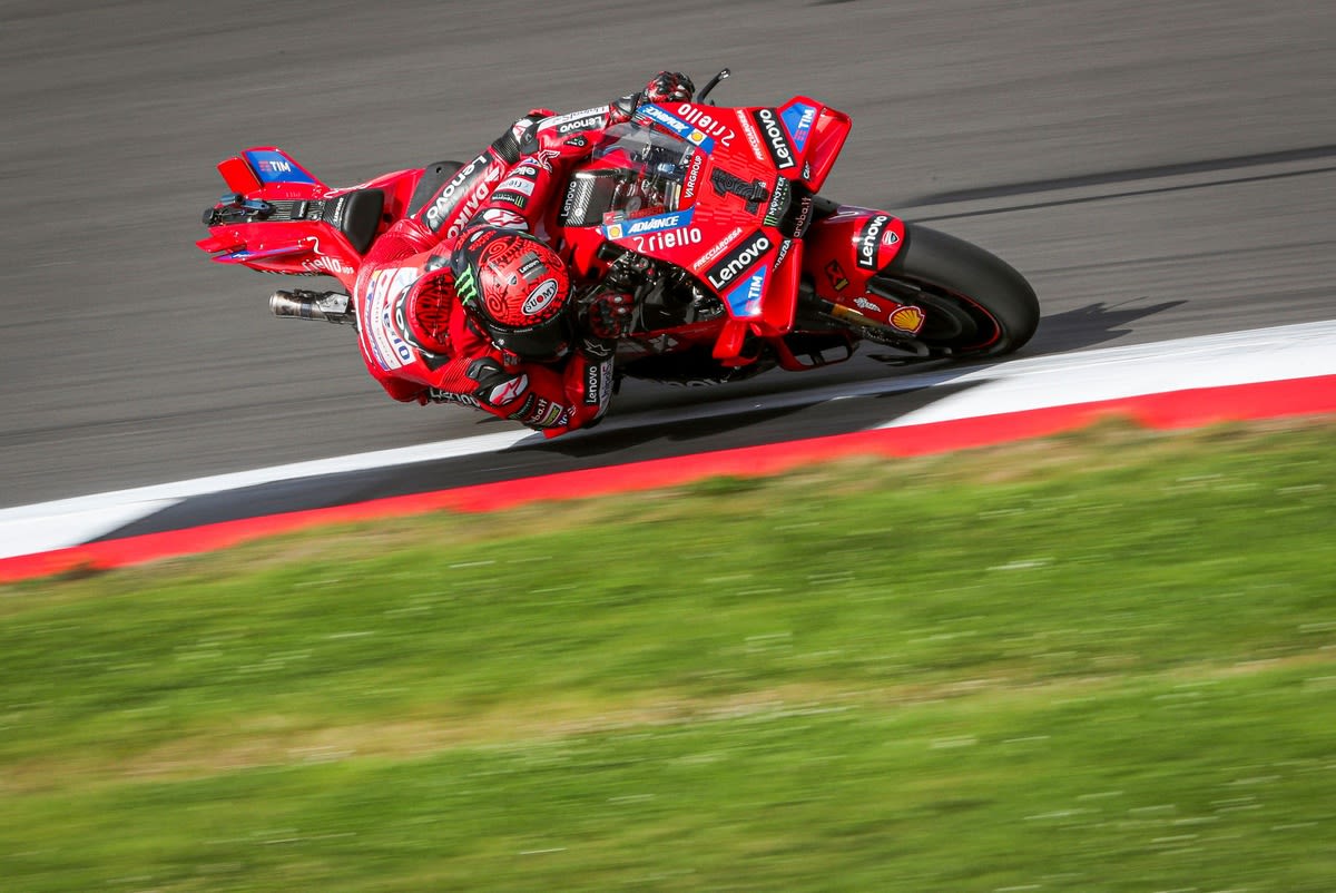 Bagnaia slams "ridiculous" towing problem in Silverstone MotoGP qualifing