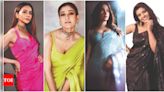 Kollywood divas show how to sport saris sans borders - Times of India