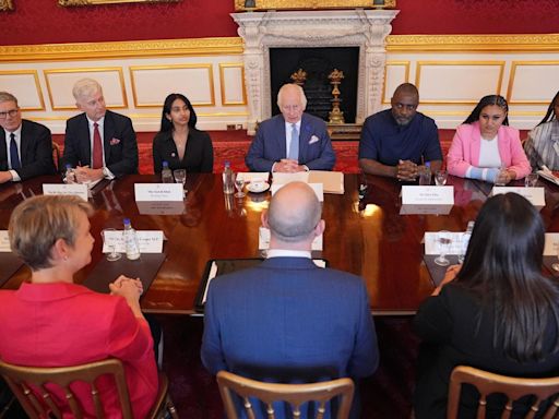 King, PM and Idris Elba host event for young people to discuss issues they face