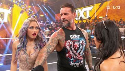 CM Punk Appears On 9/17 WWE NXT, Roxanne Perez Interrupts Him