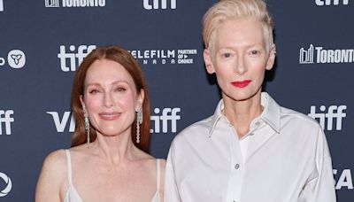 Julianne Moore and Tilda Swinton at TIFF premiere of their new film