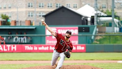 As the Kansas City Monarchs keep on winning, a former KU Jayhawks closer has impressed